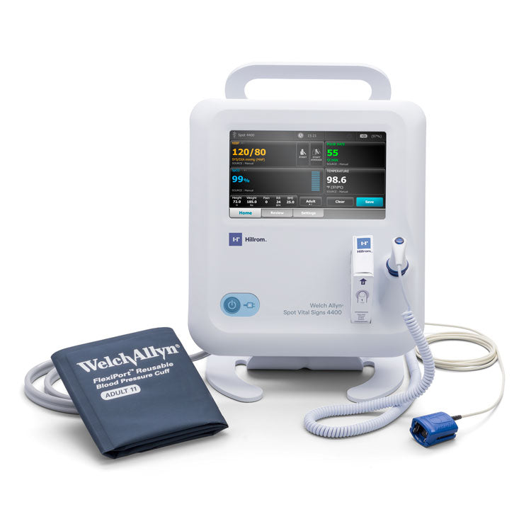 Welch Allyn Spot Vital Signs 4400 - with Blood Pressure & SureTemp Thermometer
