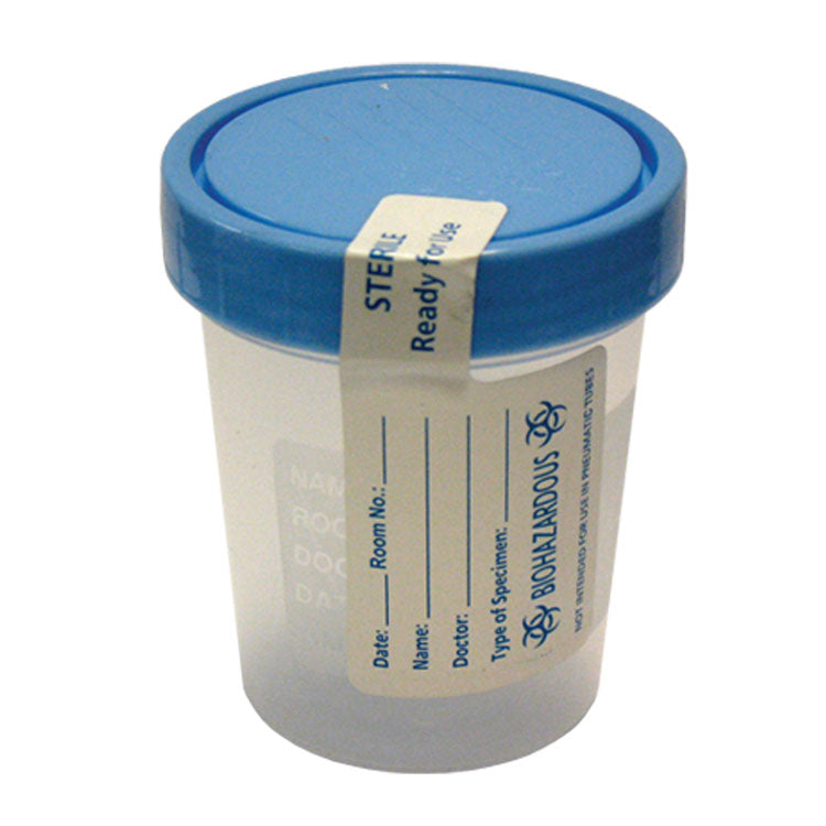 Specimen Container with Lid - Sterile (1-ct) – School Nurse Supply