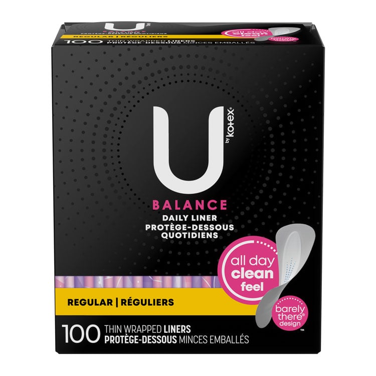 U Balance Daily Thin Wrapped Panty Liners (100-ct)