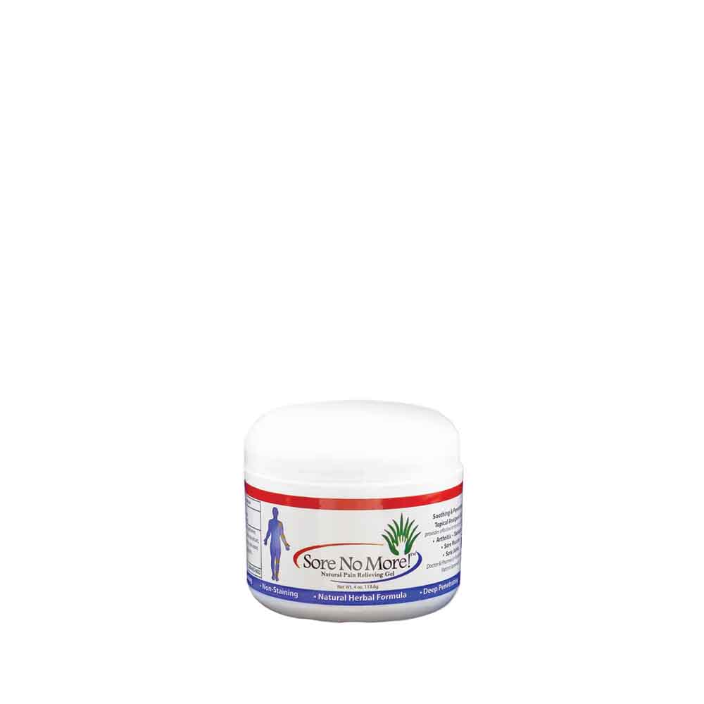 Sore No More Pain Relieving Gel (4 oz Jar)
