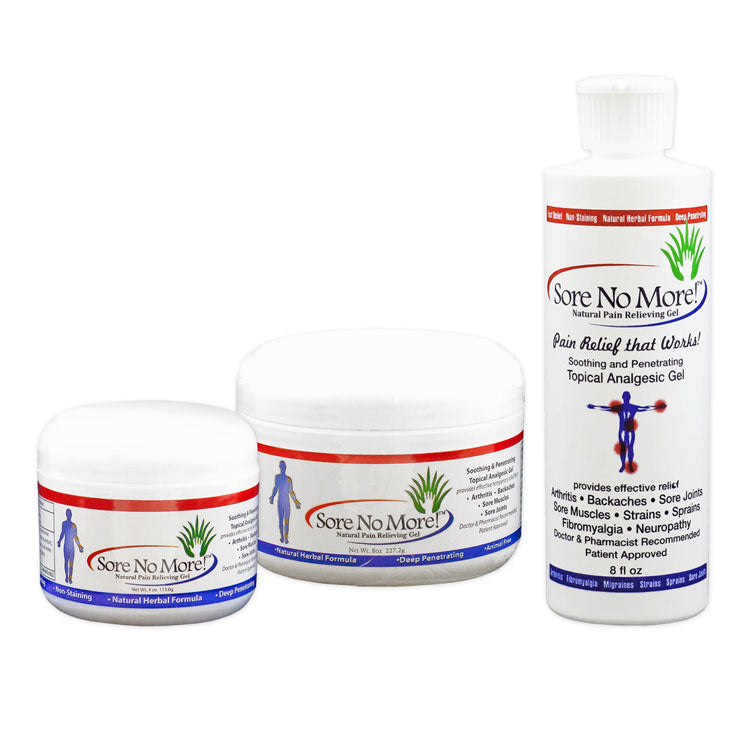 Sore No More Pain Relieving Gel (8 oz)