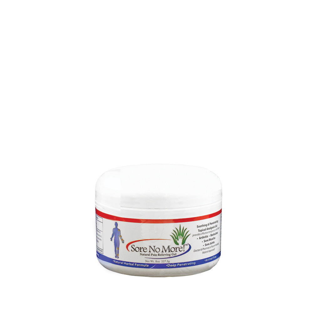 Sore No More Pain Relieving Gel (8 oz Jar)