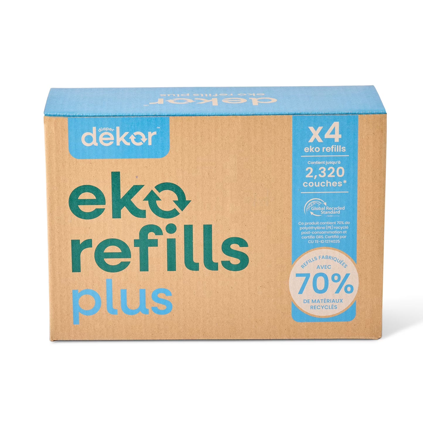 Dekor PLUS Diaper Pail - Refill Bags (4-ct)