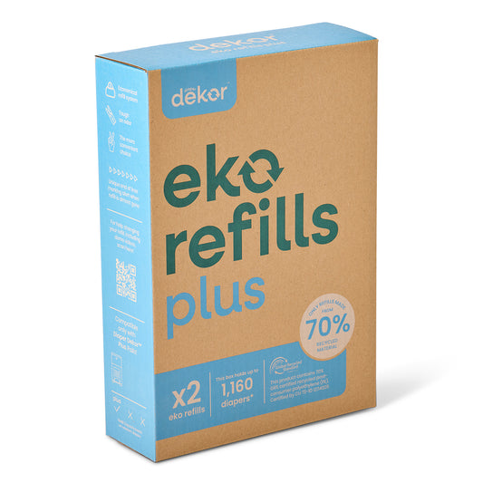 Dekor PLUS Diaper Pail - Refill Bags (2-ct)