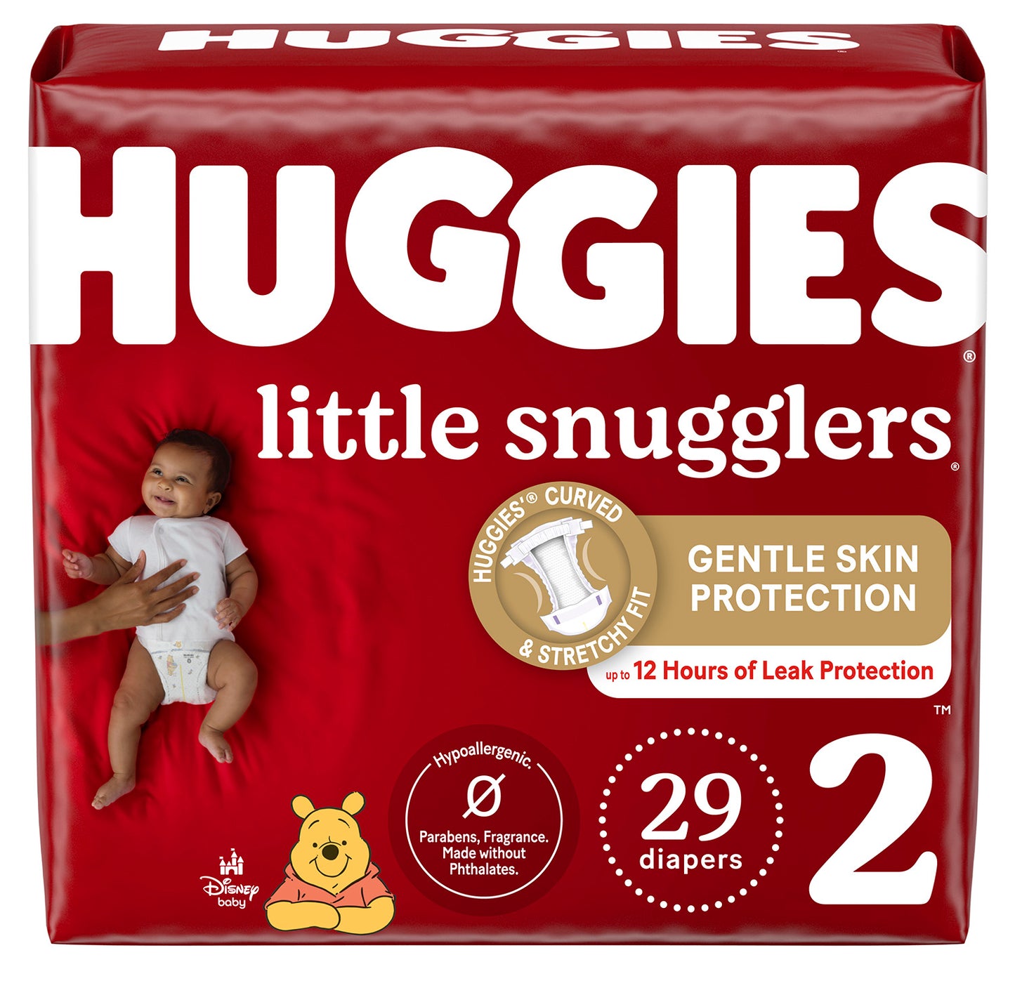 Huggies Little Movers Diapers - Size 2, 12–18 lbs (29-ct)