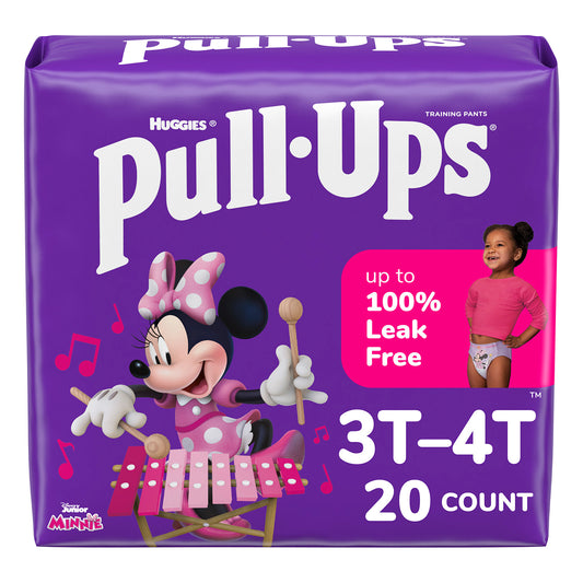 Huggies Pull-Ups Training Pants - Size 3T-4T 32-40 lbs, Girl (20-ct)