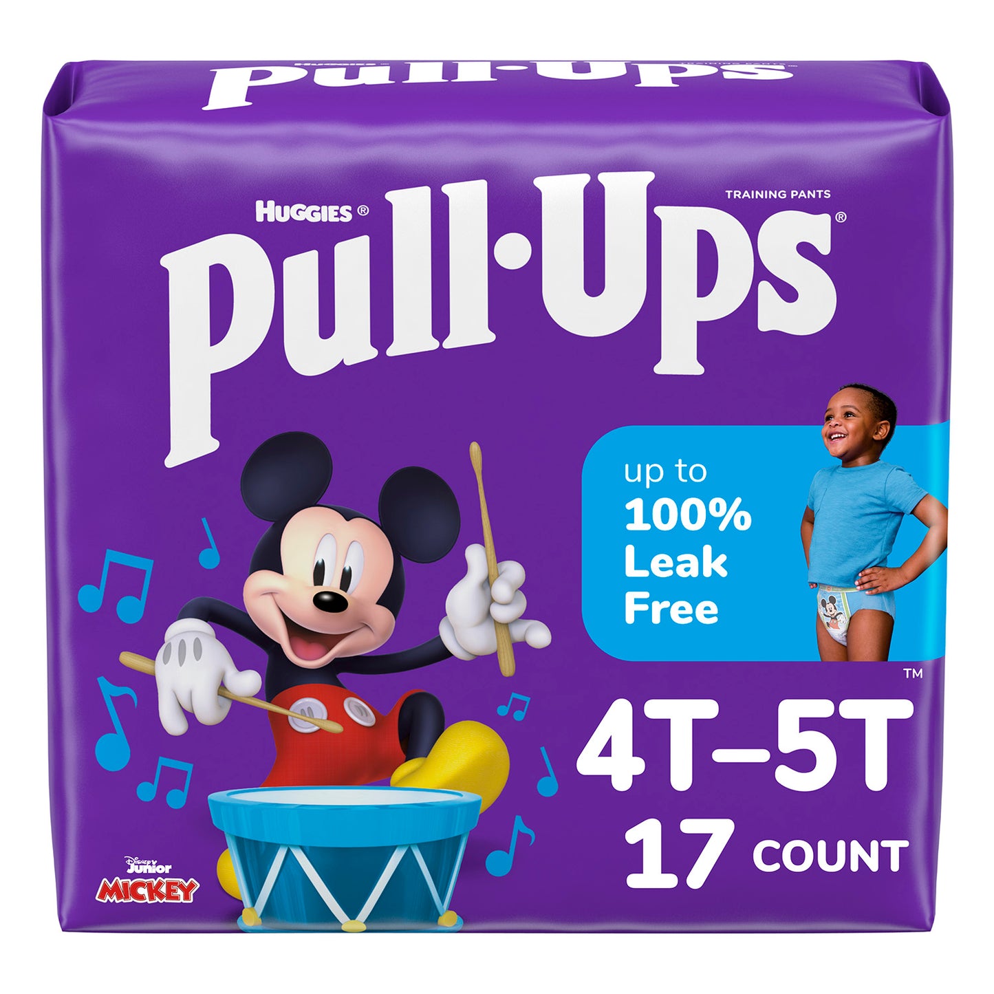 Huggies Pull-Ups Training Pants- Size 4T-5T 38-50 lbs, Boy (17-ct)