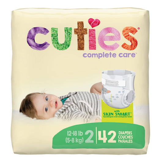 Cuties Diapers - Size 2, 12-18 lbs. (42-ct)