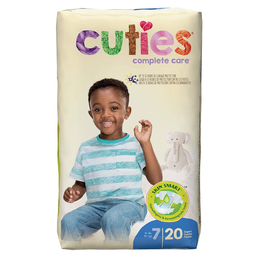 Cuties Diapers - Size 7, 41+ lbs. (20-ct)