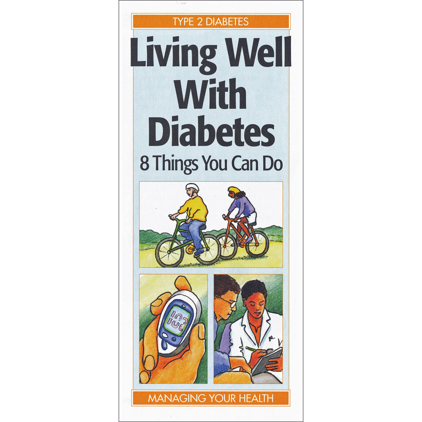 Living Well with Diabetes: 8 Things You Can Do (50-ct)