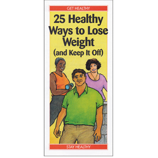 25 Healthy Ways to Lose Weight and Keep It Off (50-ct)