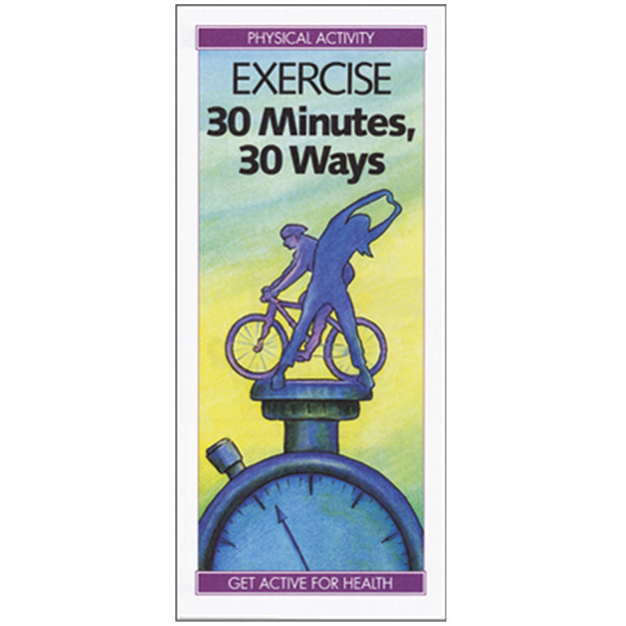 Exercise 30 Minutes, 30 Ways (50-ct)