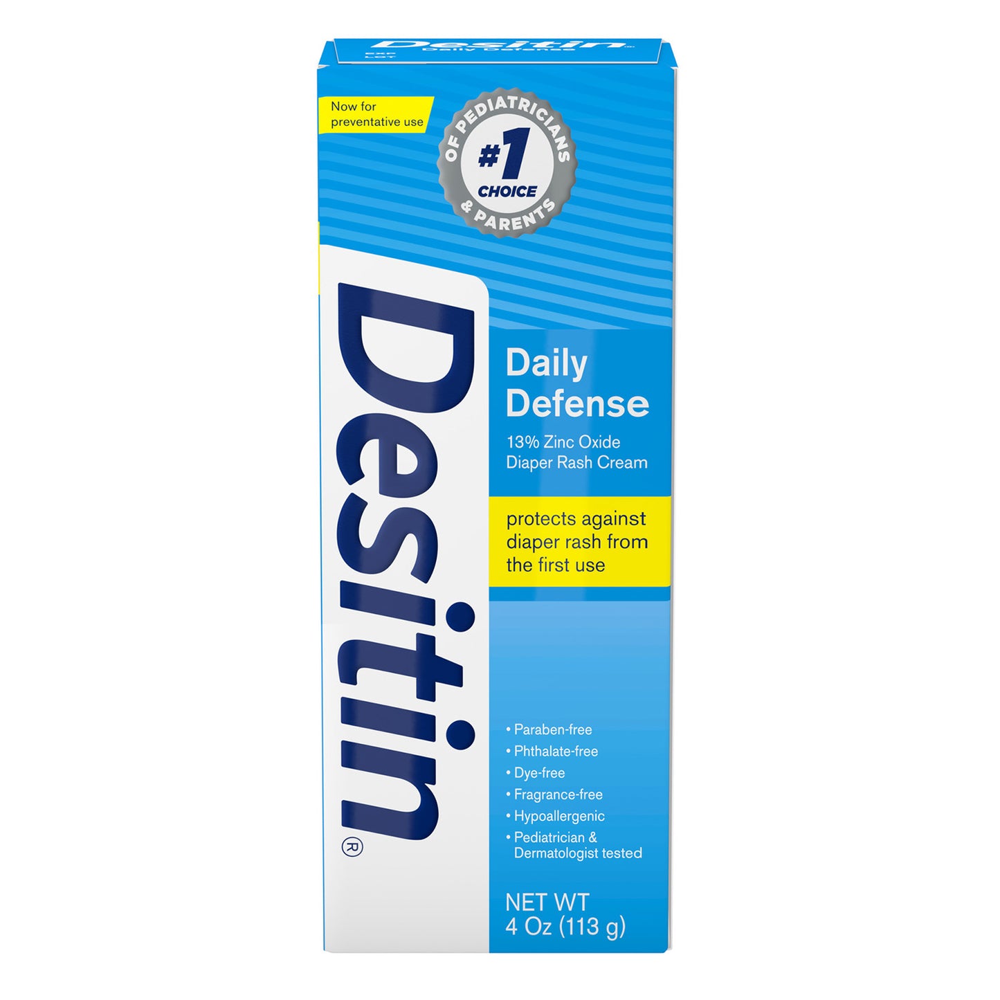 Desitin Diaper Rash Ointment - Rapid Relief Cream (4 oz)