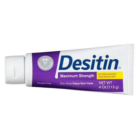 Desitin Diaper Rash Ointment - Maximum Strength Paste (4 oz)