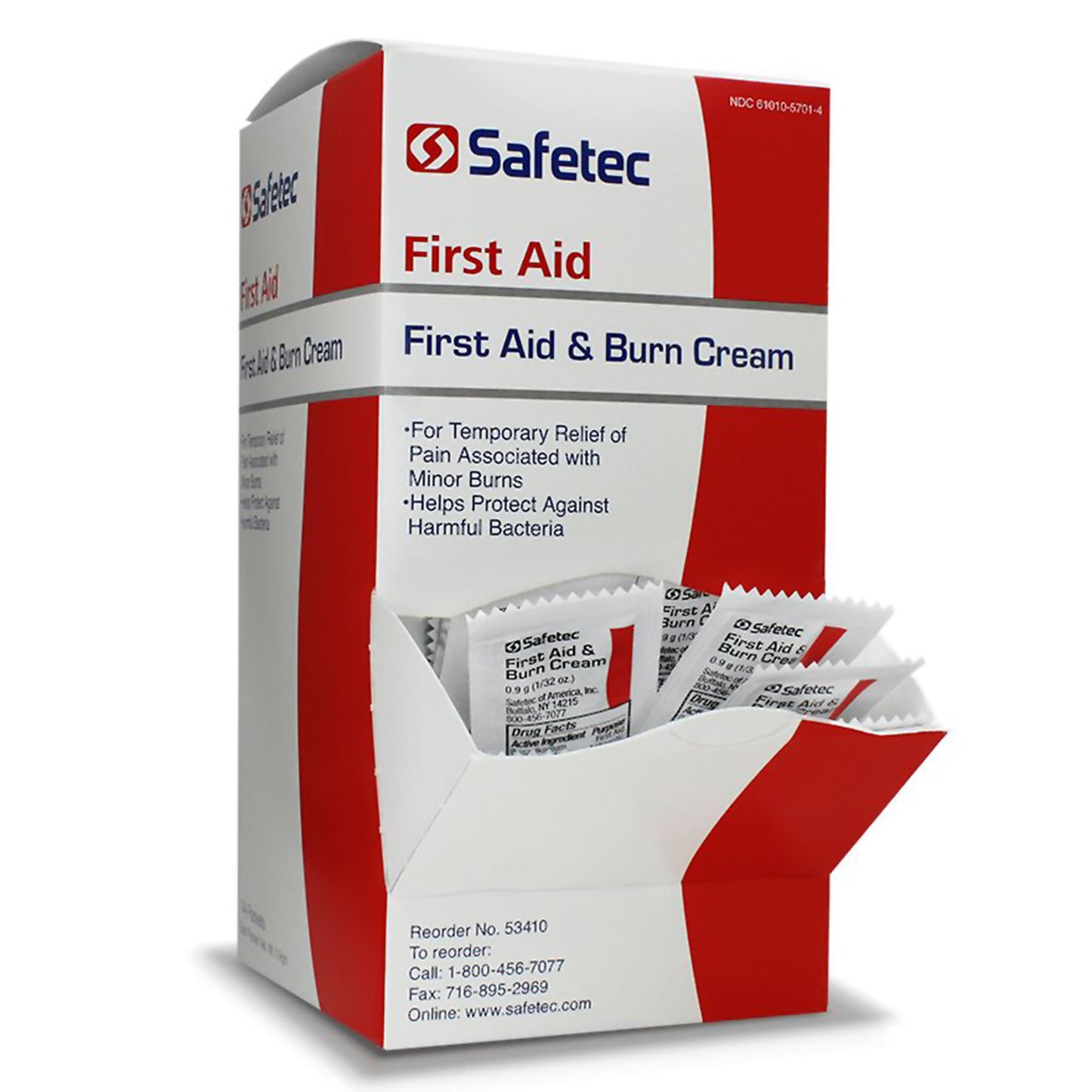 Safetec First Aid & Burn Cream (144-ct)