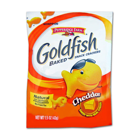 Pepperidge Farm Goldfish Crackers - Cheddar (72-ct)