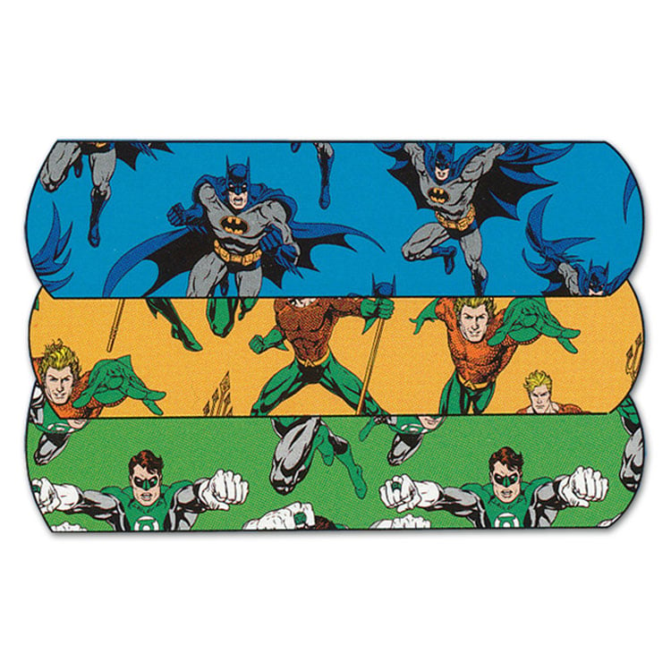 Justice League Batman Assorted Adhesive Bandages - 3/4" x 3" (100-ct)