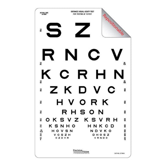 10 ft: SLOAN - SZN (11 Line) Repositionable StikAblility Chart