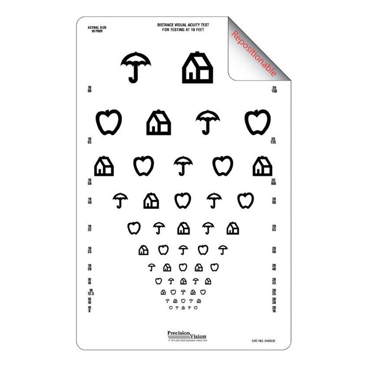 10 ft: Kindergarten (11 Line) Repositionable StikAblility Chart