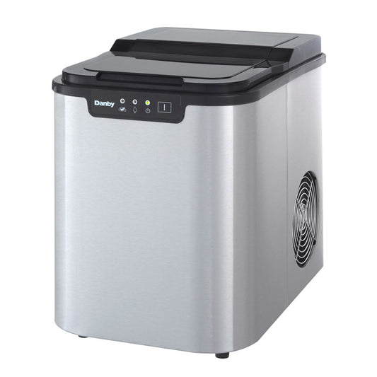 Danby Portable Ice Maker (Stainless Steel)