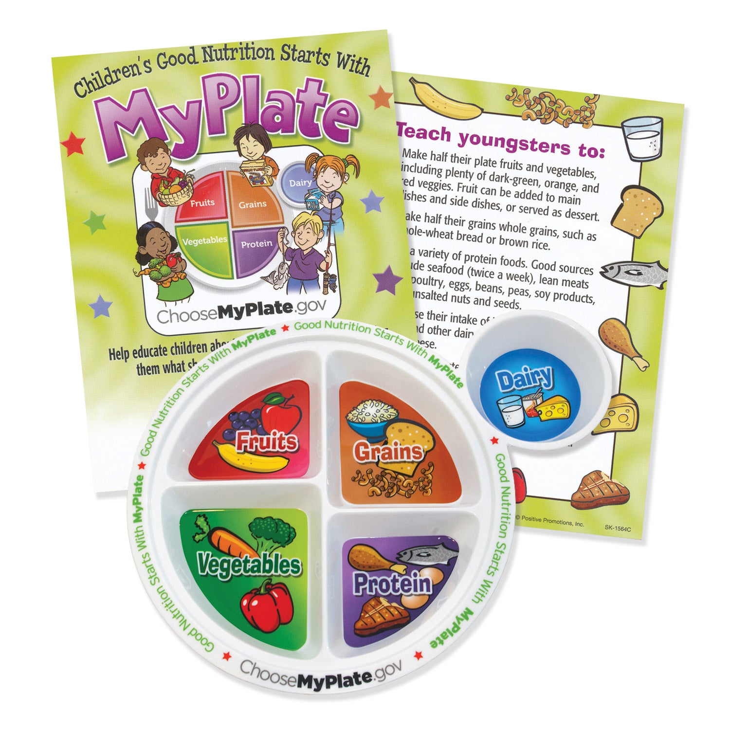 MyPlate Meal Plates - Adult