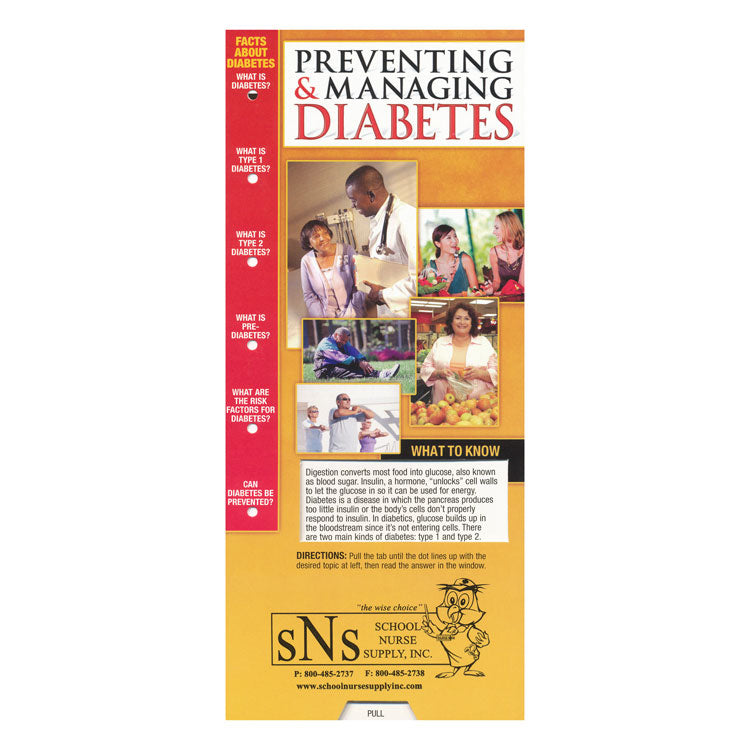 Slide Guide Cards - Preventing and Managing Diabetes