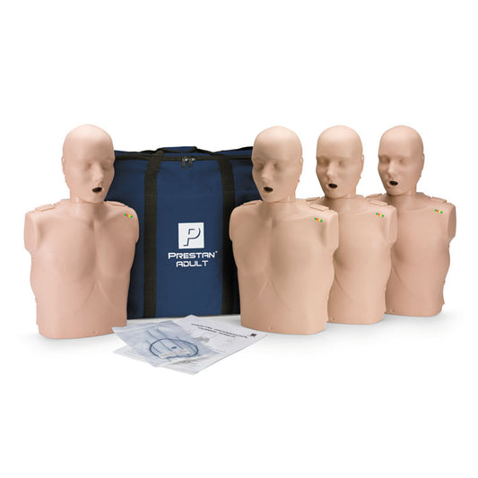 PRESTAN Professional CPR Manikins with CPR Monitor - 4-Pack (Adult)