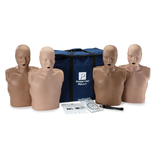 PRESTAN Professional CPR Manikins with CPR Monitor - 4-Pack **Diversity Option** (Adult)