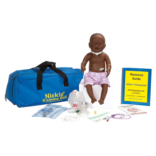 Nickie Special Needs Training Manikin - African American Girl