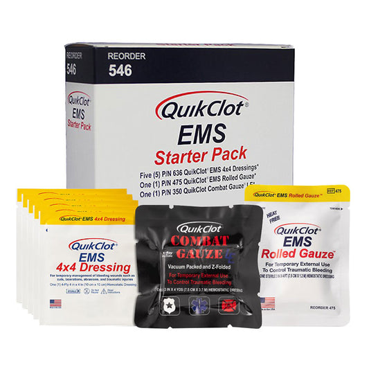 QuikClot EMS Starter Pack