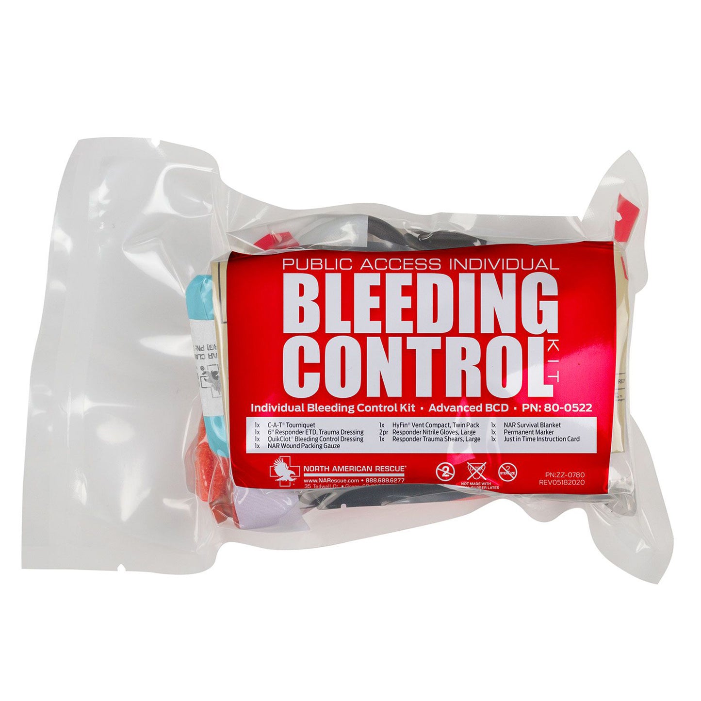 Individual Bleeding Control Kit Advanced BCD PN: 80-0522