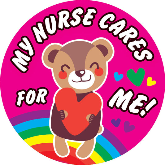 My Nurse Cares for Me! Stickers (120-ct)