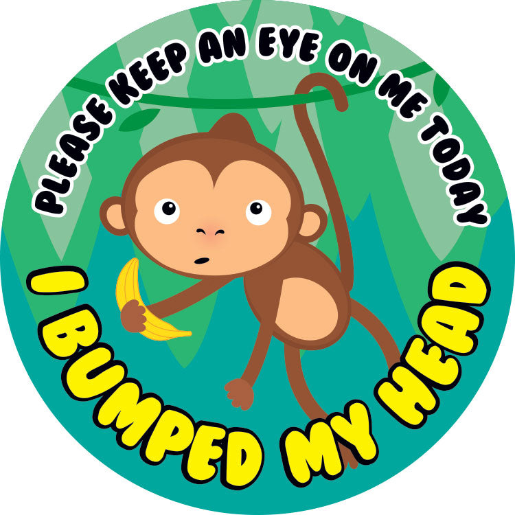 I Bumped My Head Stickers (120-ct) – School Nurse Supply