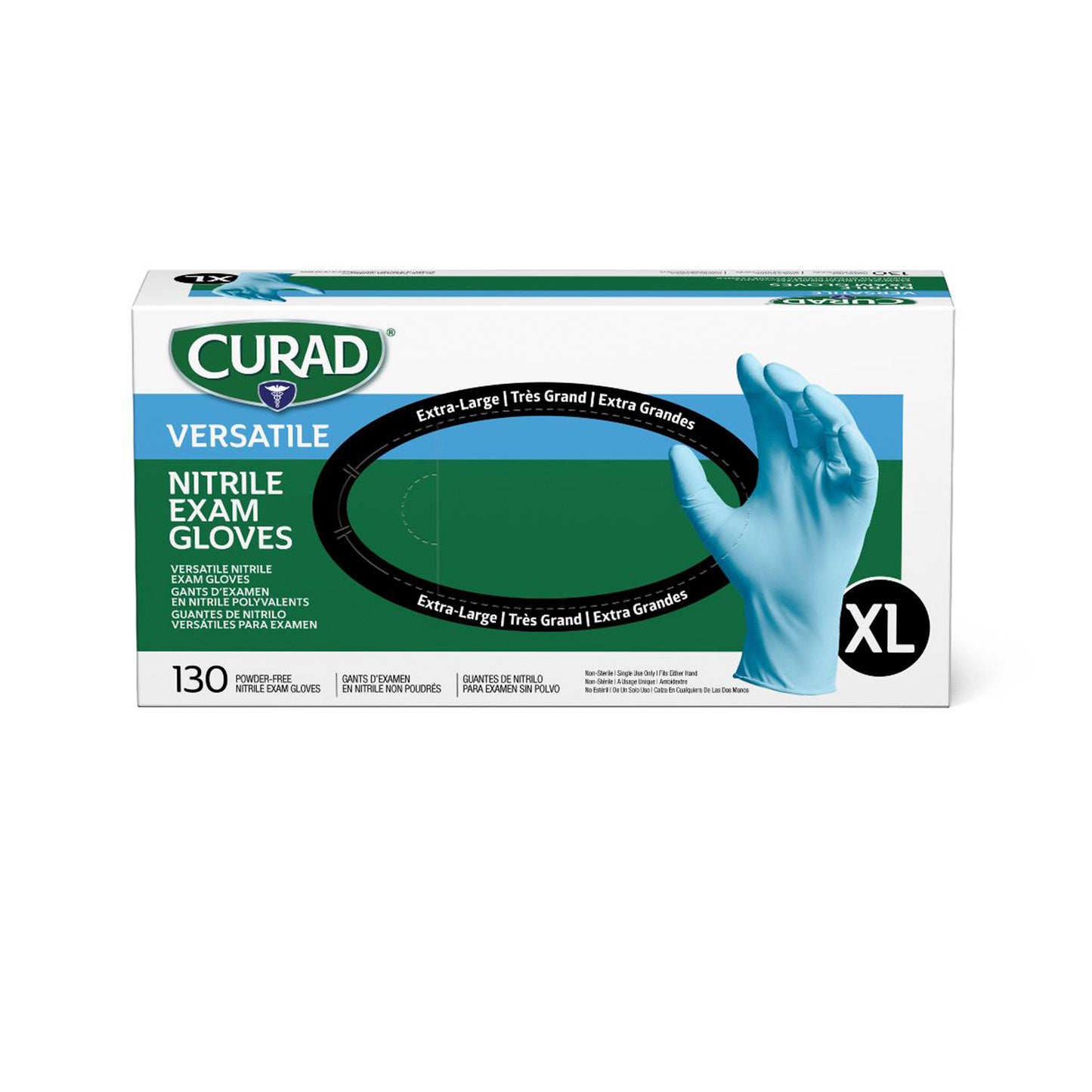 CURAD Nitrile Powder-Free Gloves - XL