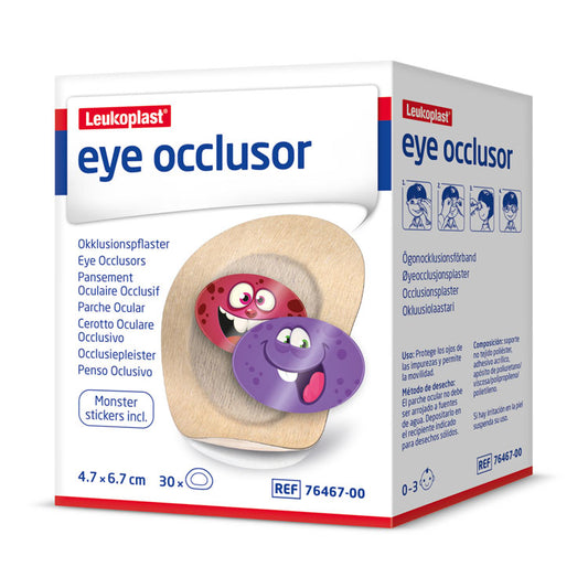 Leukoplast Eye Occlusors - Junior 1 7/8" x 2 1/2" (30-ct)