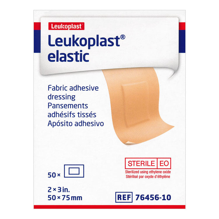 Leukoplast Bandages - Patches, Large 2" x 3" (50-ct)