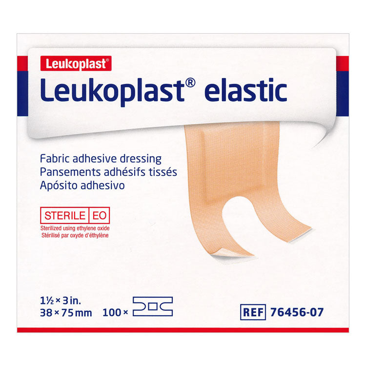 Leukoplast Bandages - Knuckle 1 1/2" x 3" (100-ct)