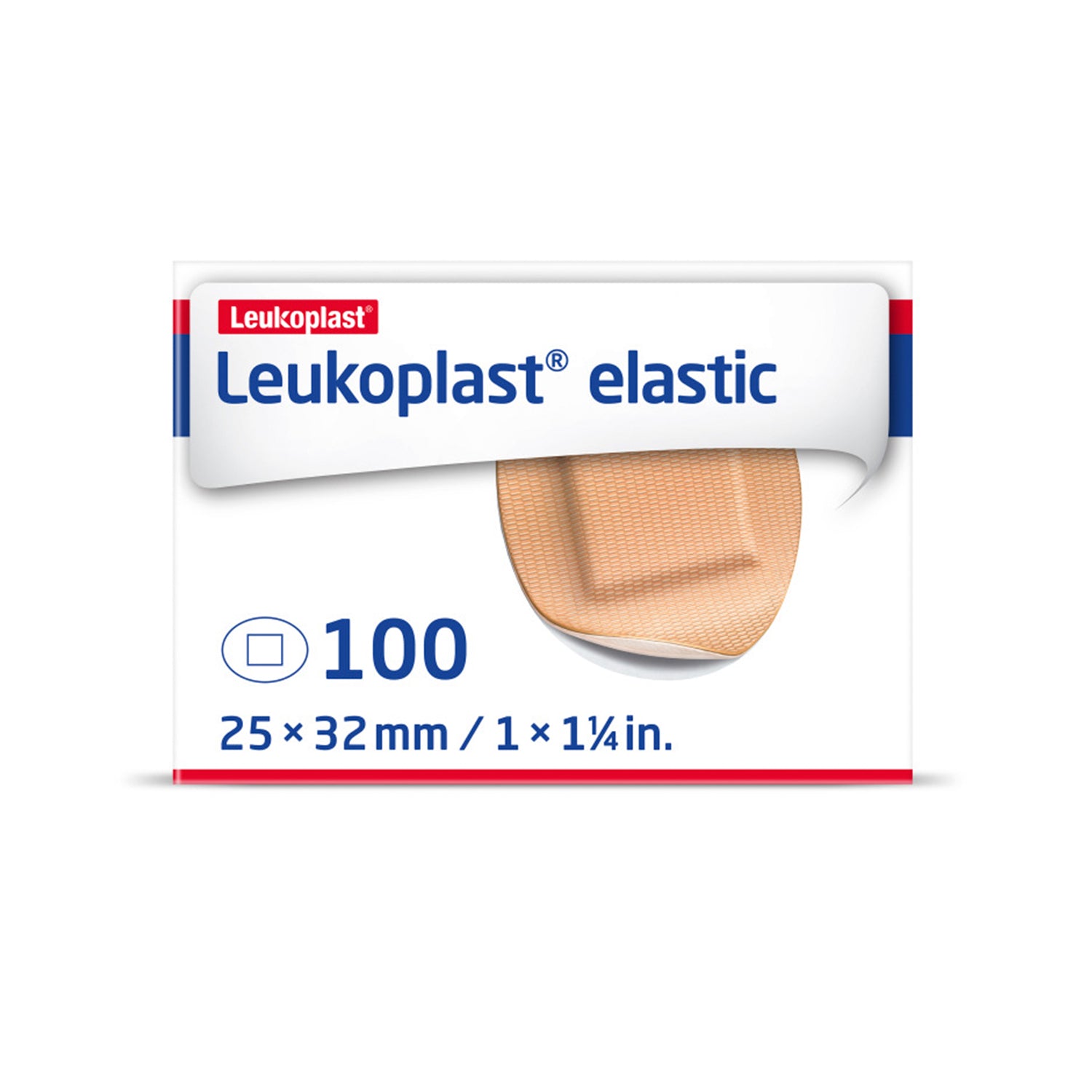 Leukoplast elastic bandages 100-ct 1x1.25