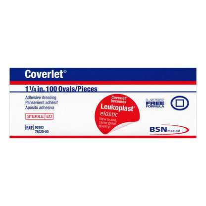 Leukoplast Bandages - Oval 1 1/4" (100-ct)