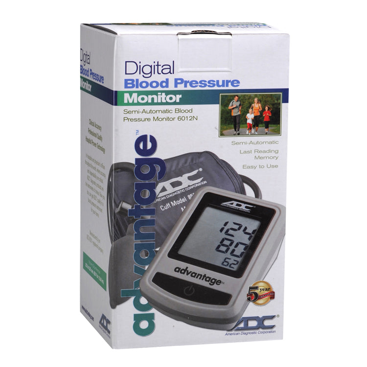 ADC Advantage Semi-Automatic Digital Blood Pressure Monitor