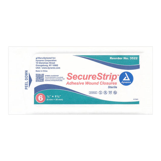 Wound Closure Strips - 1/4" x 1 1/2" (300-ct)