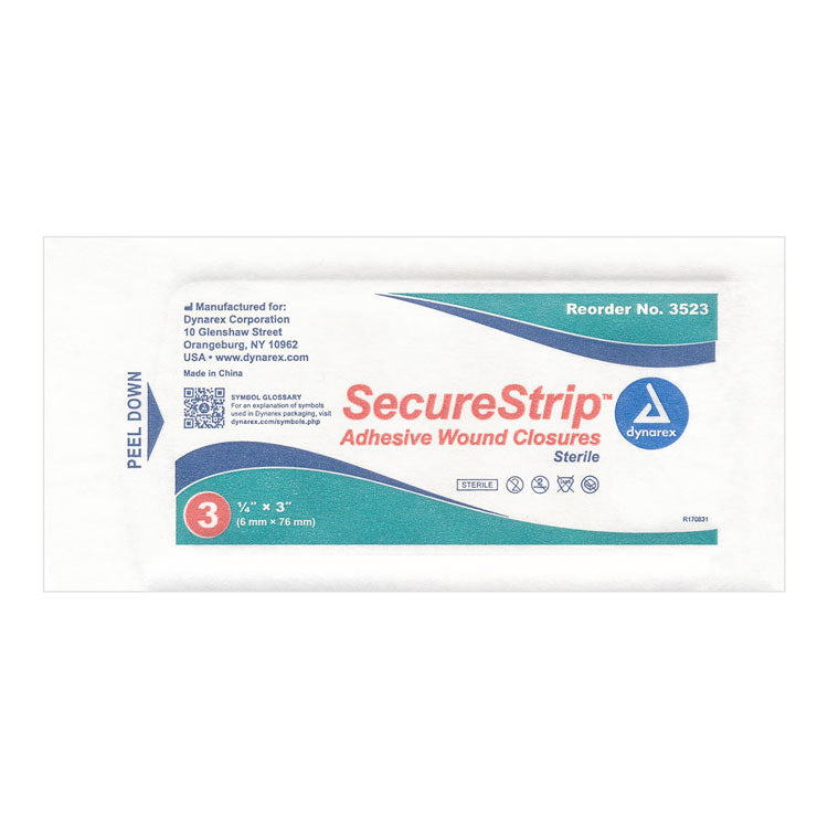 Wound Closure Strips - 1/4" x 3" (150-ct)