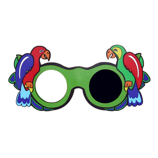 Animal Frame Occluding Glasses - Parrot