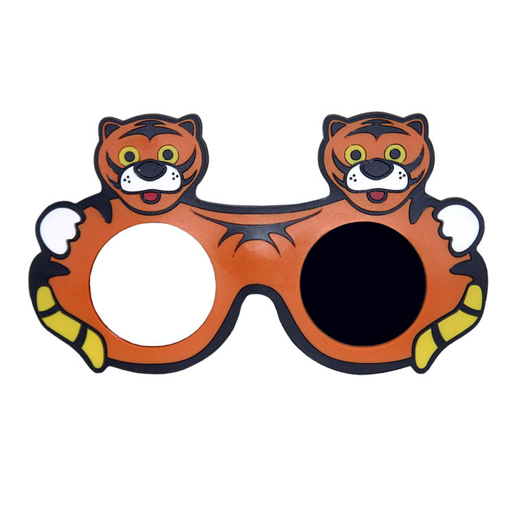 Animal Frame Occluding Glasses - Tiger