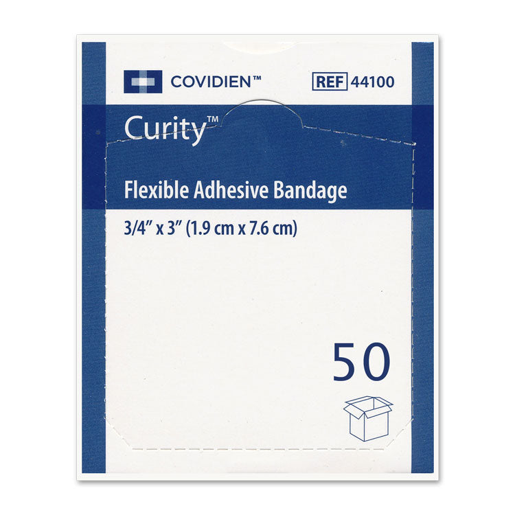 Curity Flexible Bandages - 3/4" x 3" (50-ct)