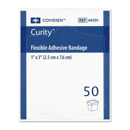 Curity Flexible Bandages - 1" x 3" (50-ct)