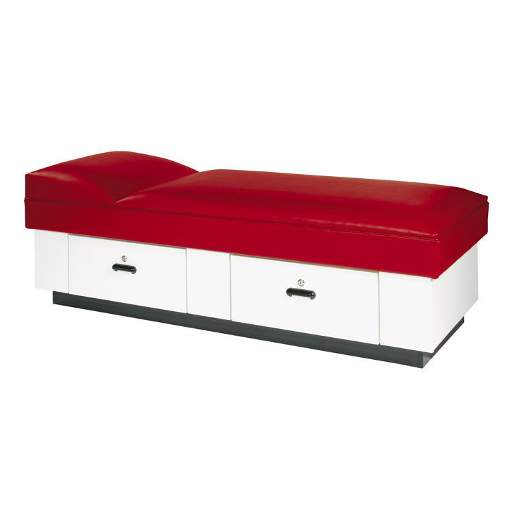 Premier Recovery Couch (2 Lockable Drawers/Fixed Headrest)