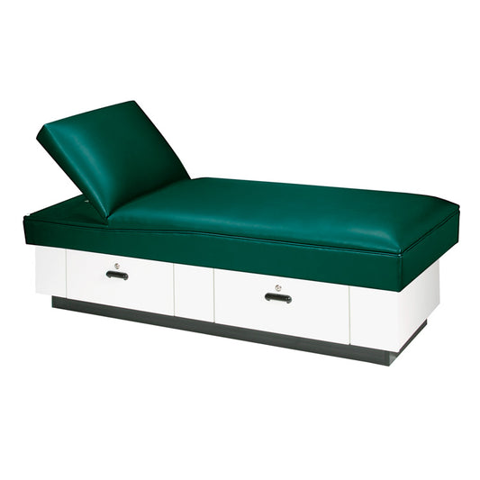 Premier Recovery Couch (2 Lockable Drawers) - Adjustable Headrest