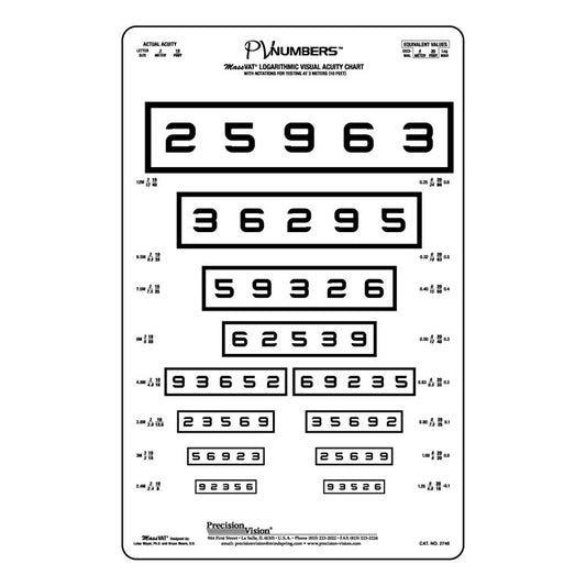 10 ft: MASSVAT (8 Line) Chart