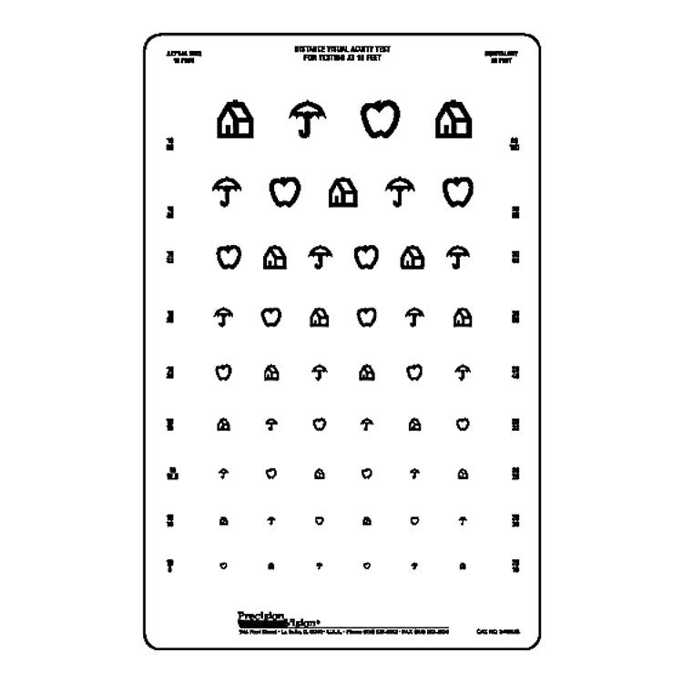 10 ft: Kindergarten (9 Line) Chart